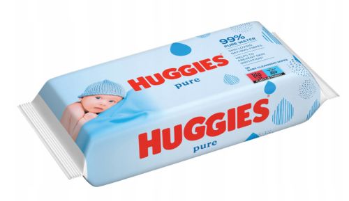 Huggies Pure vlhen ubrousky 56 ks